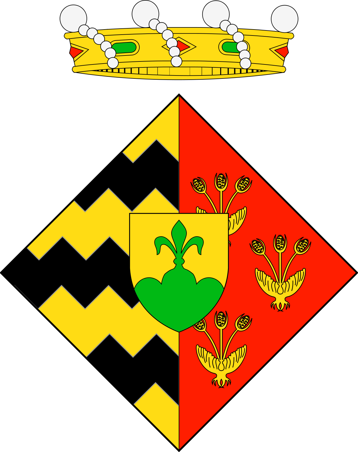 Bellpuig Town Hall crest